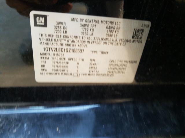 Photo 9 VIN: 1GTV2LEC1GZ188537 - GMC SIERRA K15 