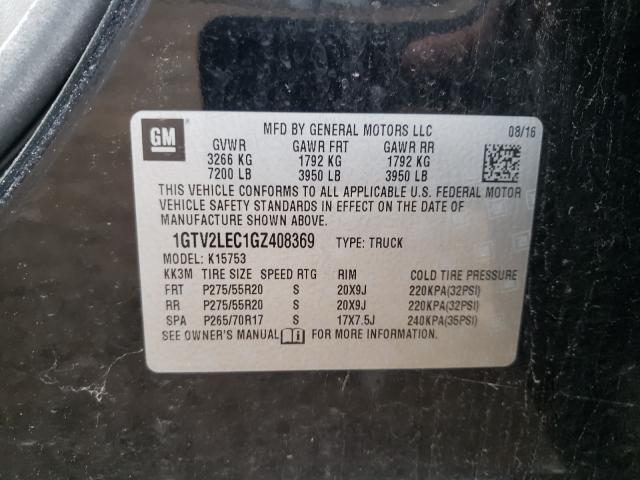 Photo 9 VIN: 1GTV2LEC1GZ408369 - GMC SIERRA K15 