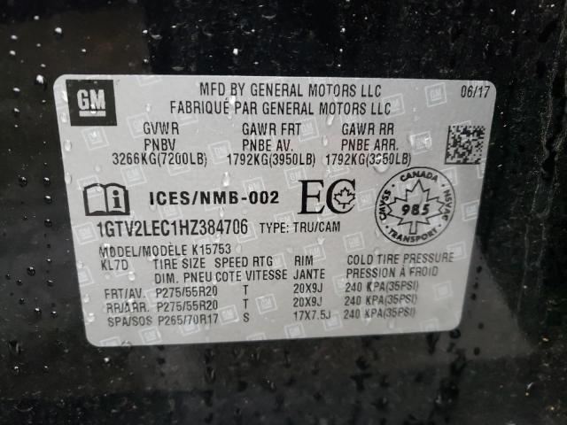 Photo 9 VIN: 1GTV2LEC1HZ384706 - GMC SIERRA K15 