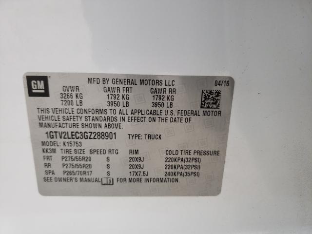 Photo 9 VIN: 1GTV2LEC3GZ288901 - GMC SIERRA K15 