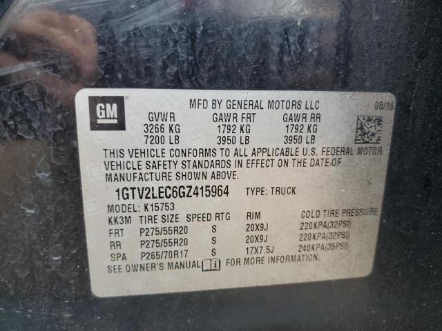 Photo 11 VIN: 1GTV2LEC6GZ415964 - GMC SIERRA K15 