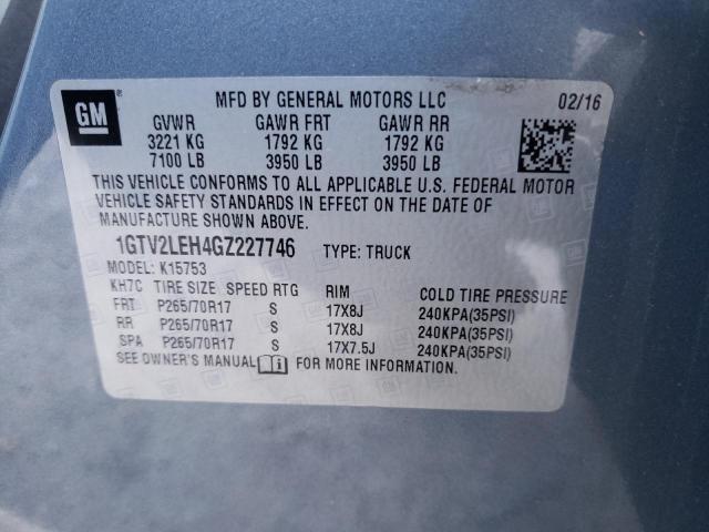 Photo 9 VIN: 1GTV2LEH4GZ227746 - GMC SIERRA K15 