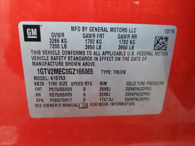 Photo 11 VIN: 1GTV2MEC0GZ166065 - GMC SIERRA K15 