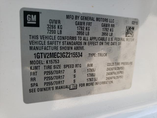 Photo 9 VIN: 1GTV2MEC3GZ215534 - GMC SIERRA K15 