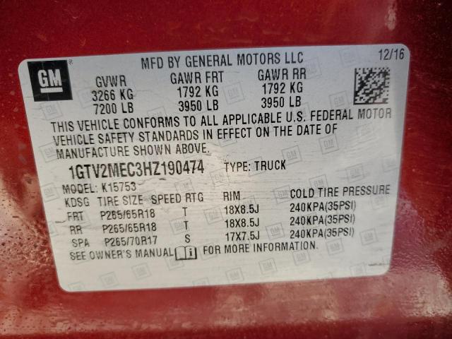 Photo 12 VIN: 1GTV2MEC3HZ190474 - GMC SIERRA K15 