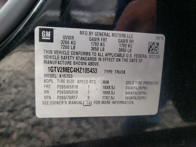 Photo 9 VIN: 1GTV2MEC4HZ105433 - GMC SIERRA K15 