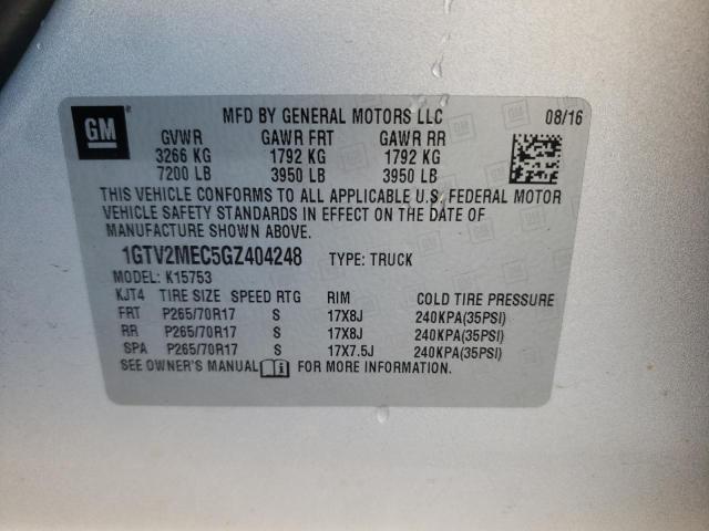 Photo 9 VIN: 1GTV2MEC5GZ404248 - GMC SIERRA K15 