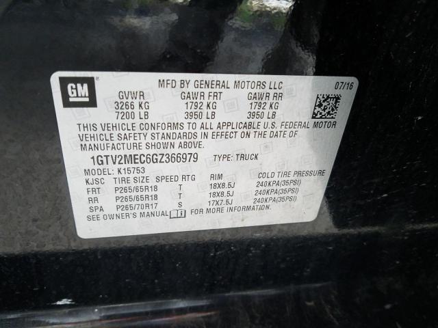 Photo 9 VIN: 1GTV2MEC6GZ366979 - GMC SIERRA K15 