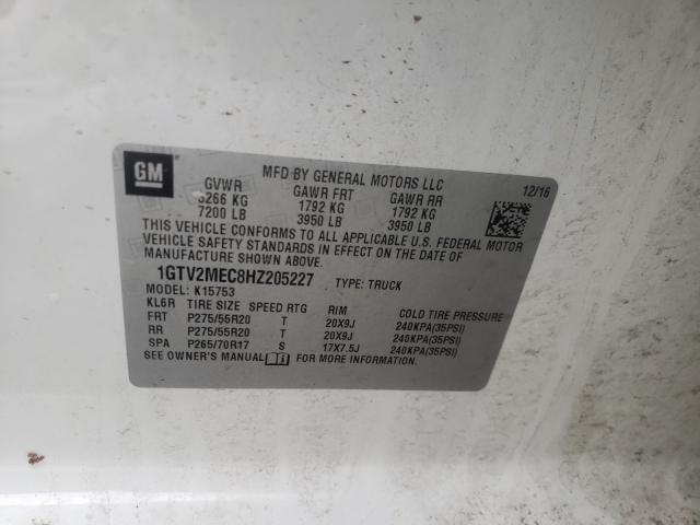 Photo 9 VIN: 1GTV2MEC8HZ205227 - GMC SIERRA K15 