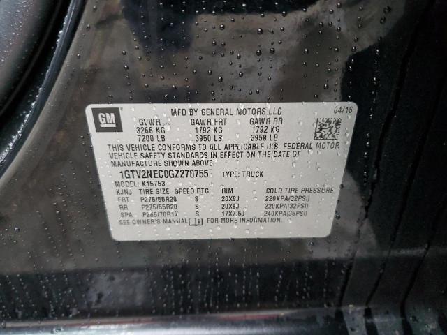 Photo 12 VIN: 1GTV2NEC0GZ270755 - GMC SIERRA K15 