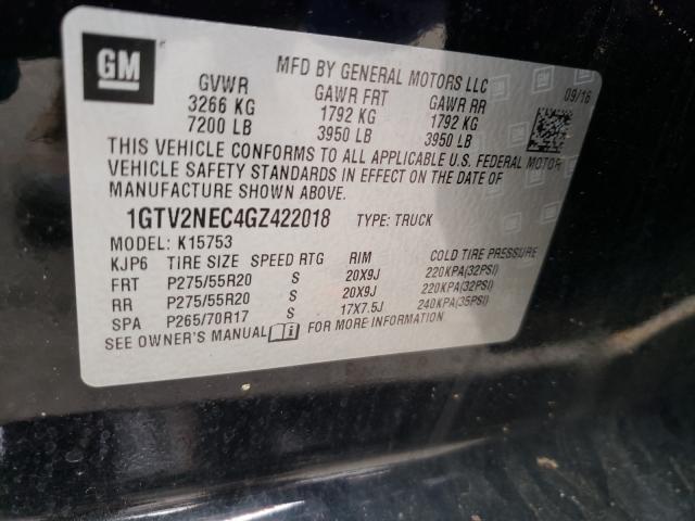 Photo 9 VIN: 1GTV2NEC4GZ422018 - GMC SIERRA K15 