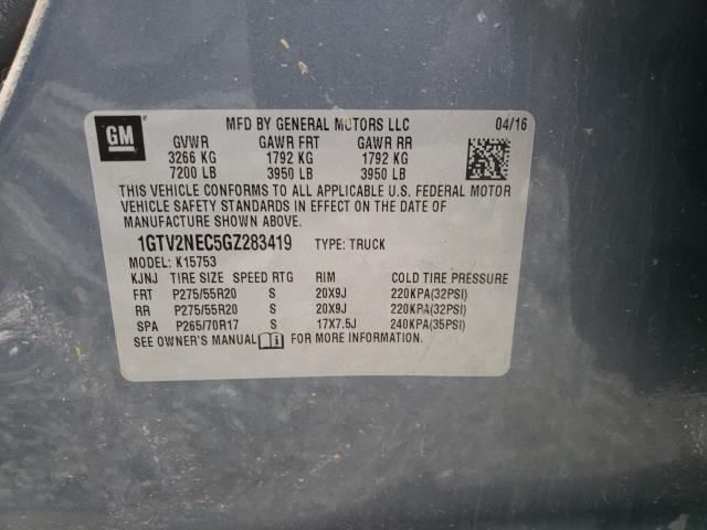 Photo 9 VIN: 1GTV2NEC5GZ283419 - GMC SIERRA K15 