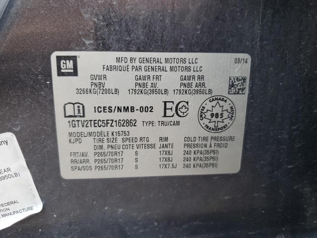 Photo 11 VIN: 1GTV2TEC5FZ162862 - GMC SIERRA K15 