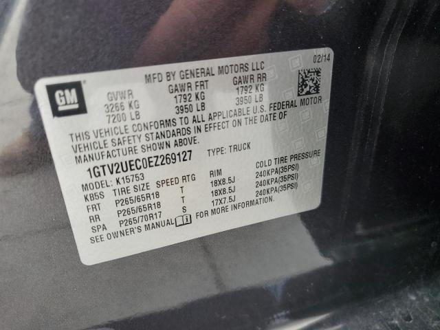 Photo 11 VIN: 1GTV2UEC0EZ269127 - GMC SIERRA 