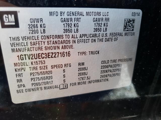 Photo 9 VIN: 1GTV2UEC3EZ271616 - GMC SIERRA K15 