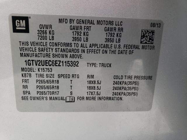 Photo 11 VIN: 1GTV2UEC6EZ115392 - GMC SIERRA K15 