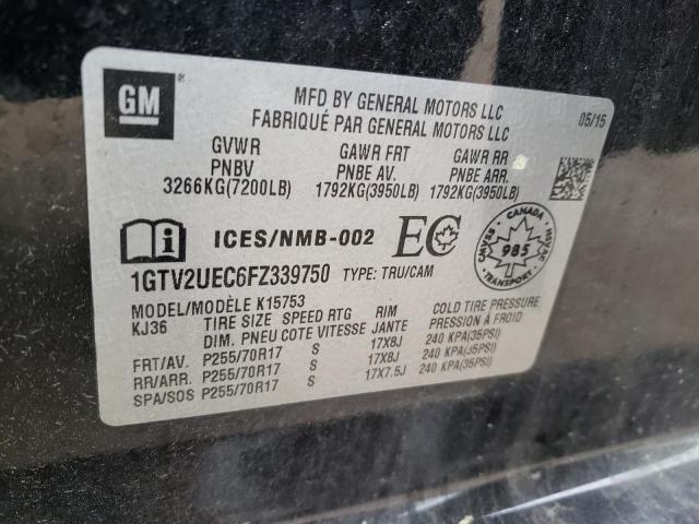 Photo 11 VIN: 1GTV2UEC6FZ339750 - GMC SIERRA K15 