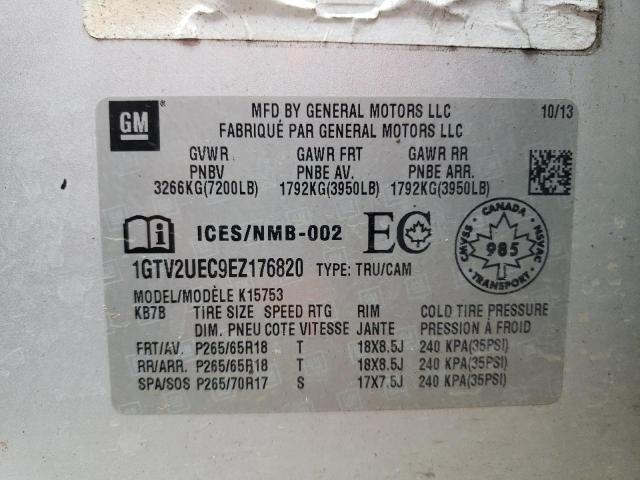 Photo 9 VIN: 1GTV2UEC9EZ176820 - GMC SIERRA K15 