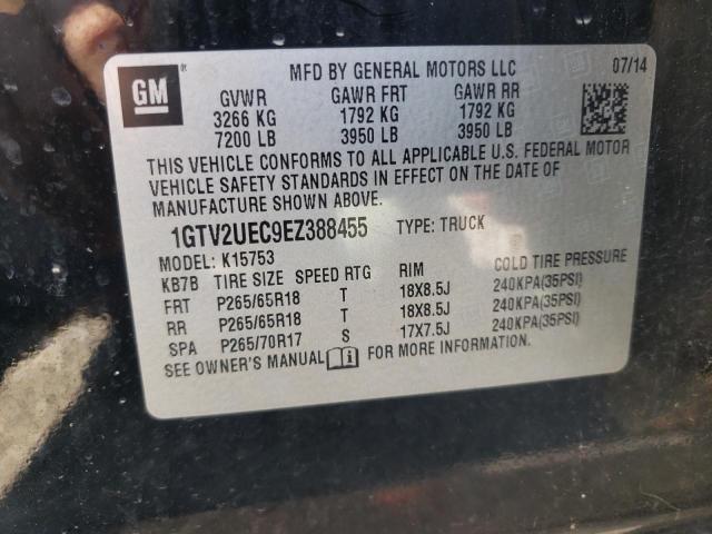 Photo 12 VIN: 1GTV2UEC9EZ388455 - GMC SIERRA K15 