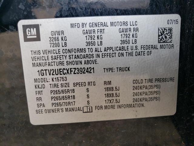 Photo 11 VIN: 1GTV2UECXFZ392421 - GMC SIERRA K15 