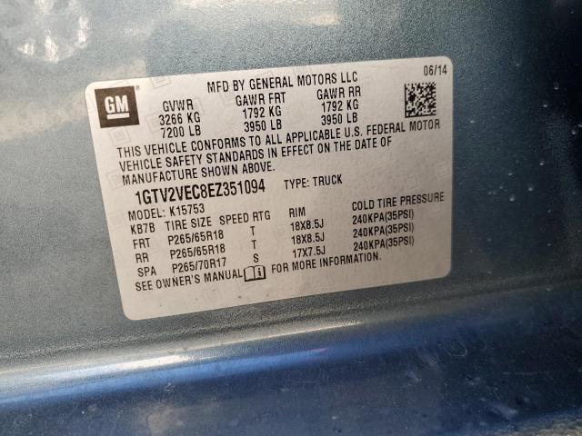 Photo 12 VIN: 1GTV2VEC8EZ351094 - GMC SIERRA K15 