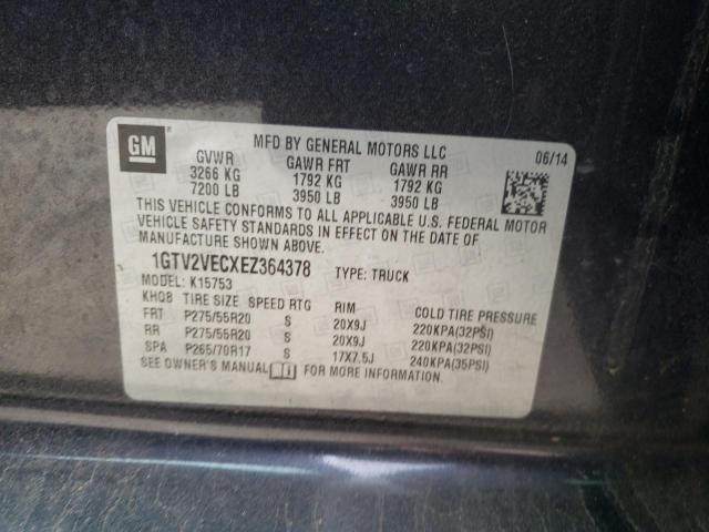 Photo 9 VIN: 1GTV2VECXEZ364378 - GMC SIERRA K15 