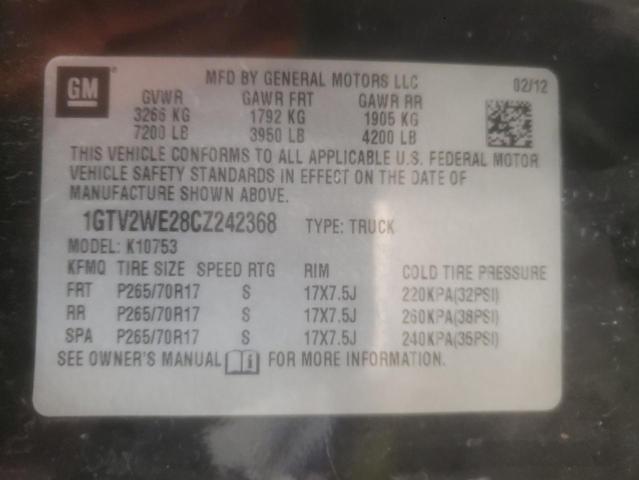 Photo 11 VIN: 1GTV2WE28CZ242368 - GMC SIERRA K15 