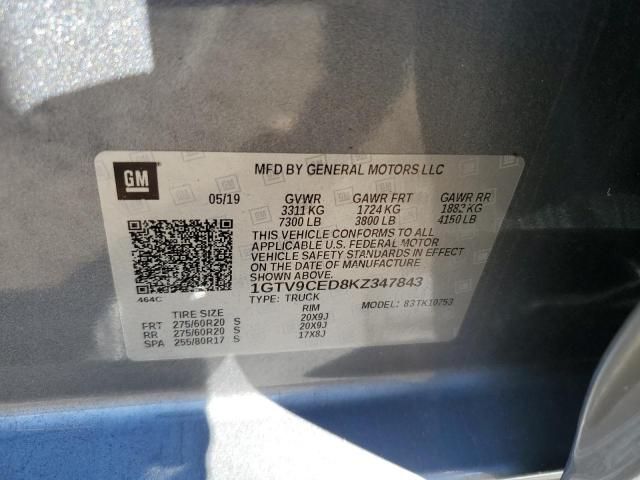 Photo 11 VIN: 1GTV9CED8KZ347843 - GMC SIERRA K15 