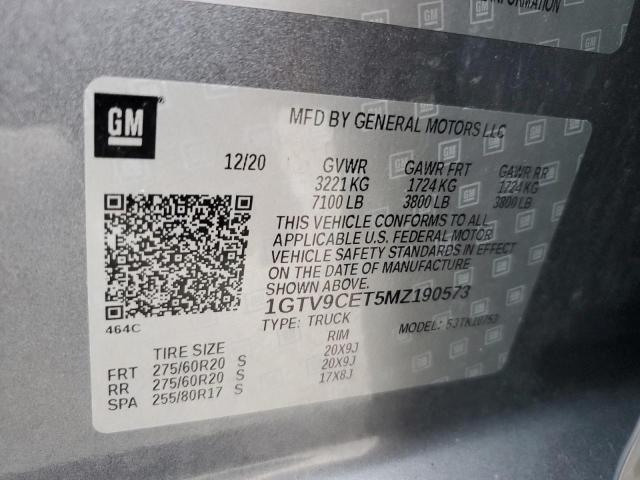 Photo 9 VIN: 1GTV9CET5MZ190573 - GMC SIERRA K15 