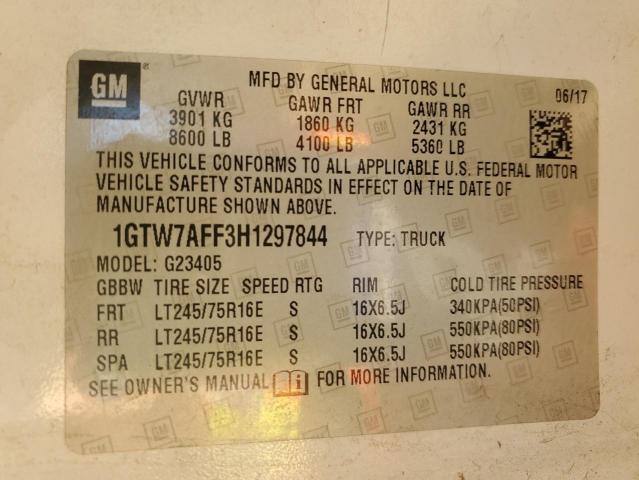 Photo 11 VIN: 1GTW7AFF3H1297844 - GMC SAVANA G25 