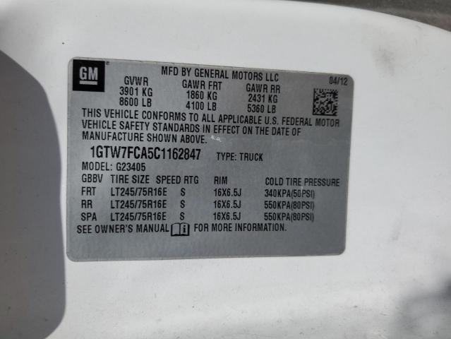 Photo 9 VIN: 1GTW7FCA5C1162847 - GMC SAVANA G25 