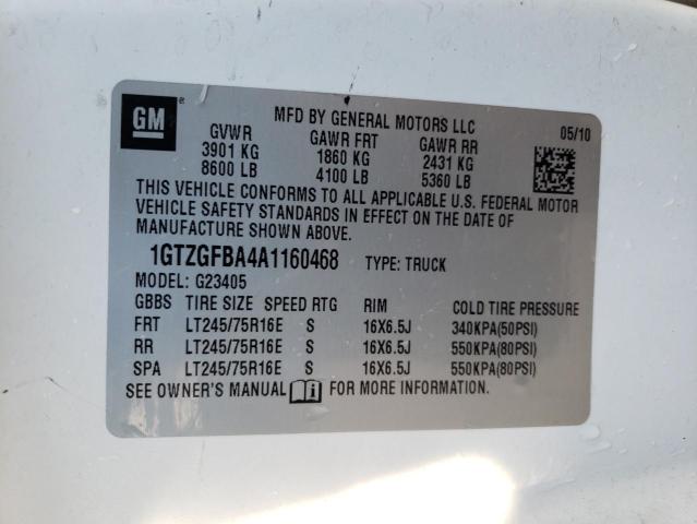 Photo 11 VIN: 1GTZGFBA4A1160468 - GMC SAVANA G25 