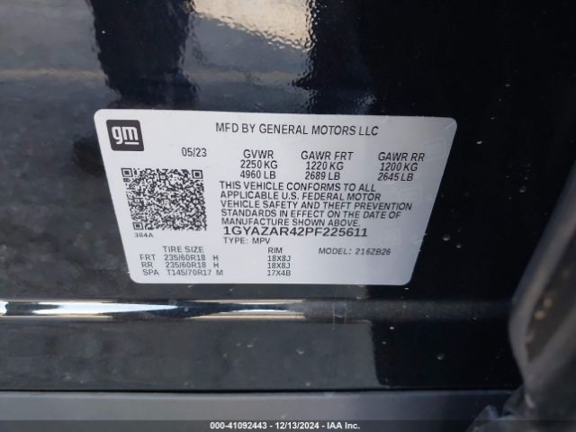 Photo 8 VIN: 1GYAZAR42PF225611 - CADILLAC XT4 