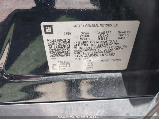 Photo 8 VIN: 1GYAZAR43LF073557 - CADILLAC XT4 