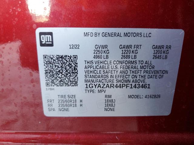 Photo 11 VIN: 1GYAZAR44PF143461 - CADILLAC XT4 