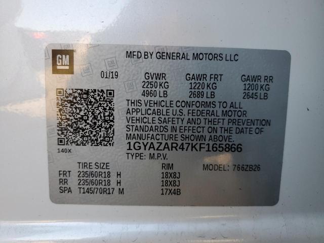 Photo 11 VIN: 1GYAZAR47KF165866 - CADILLAC XT4 LUXURY 