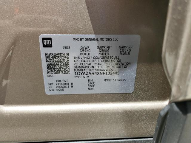 Photo 9 VIN: 1GYAZAR4XNF132445 - CADILLAC XT4 LUXURY 