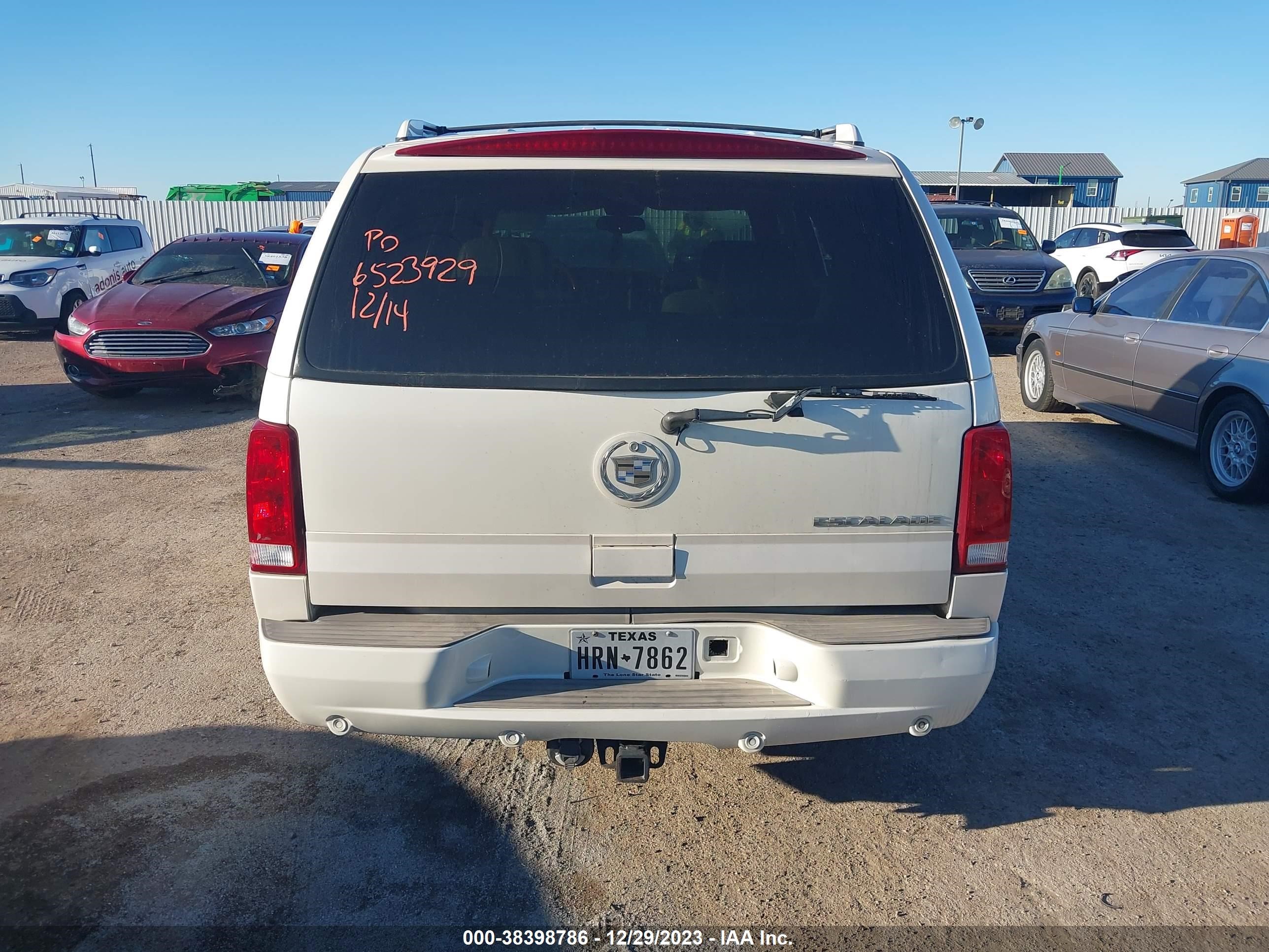 Photo 15 VIN: 1GYEC63T34R294186 - CADILLAC ESCALADE 