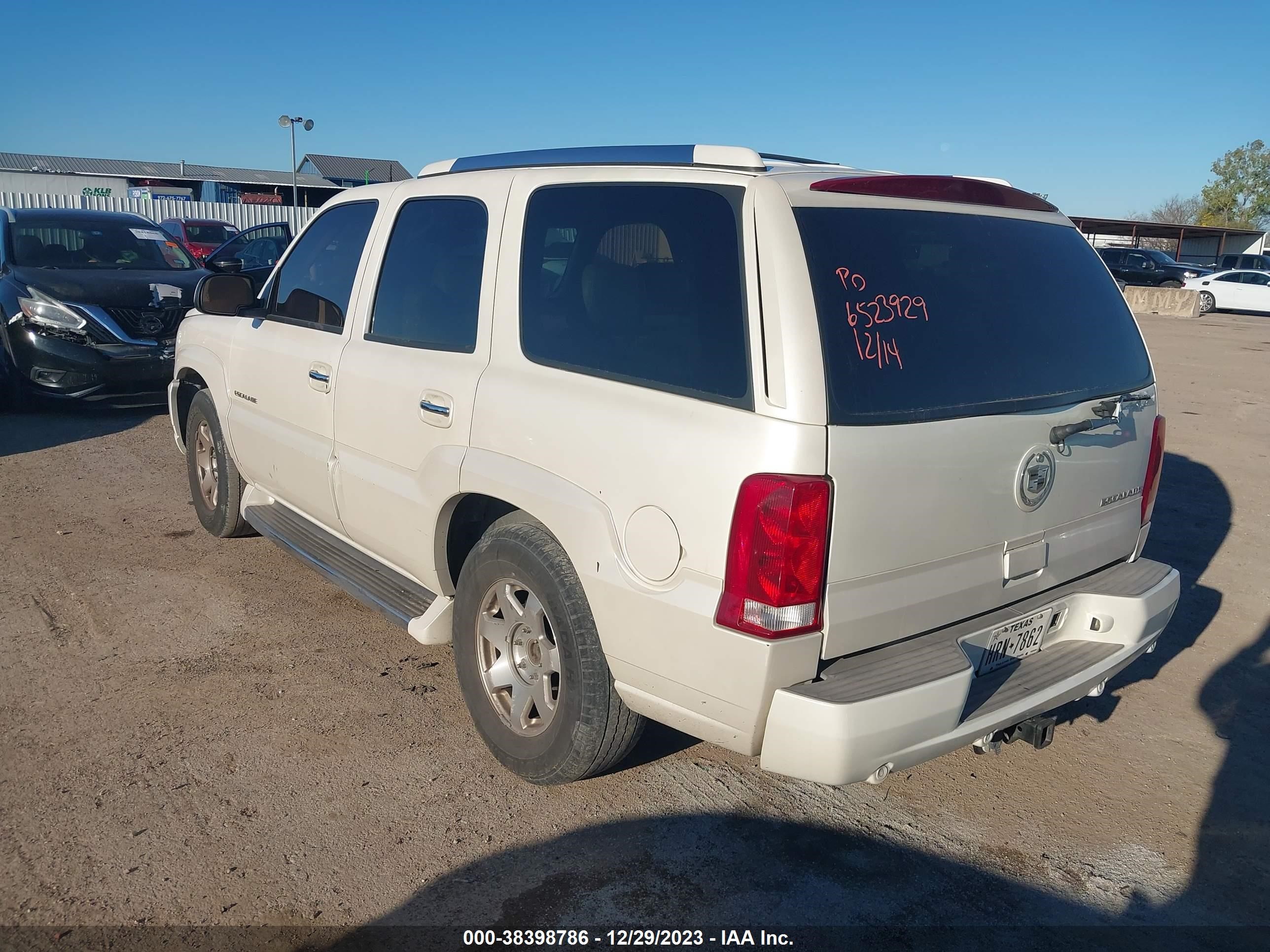 Photo 2 VIN: 1GYEC63T34R294186 - CADILLAC ESCALADE 