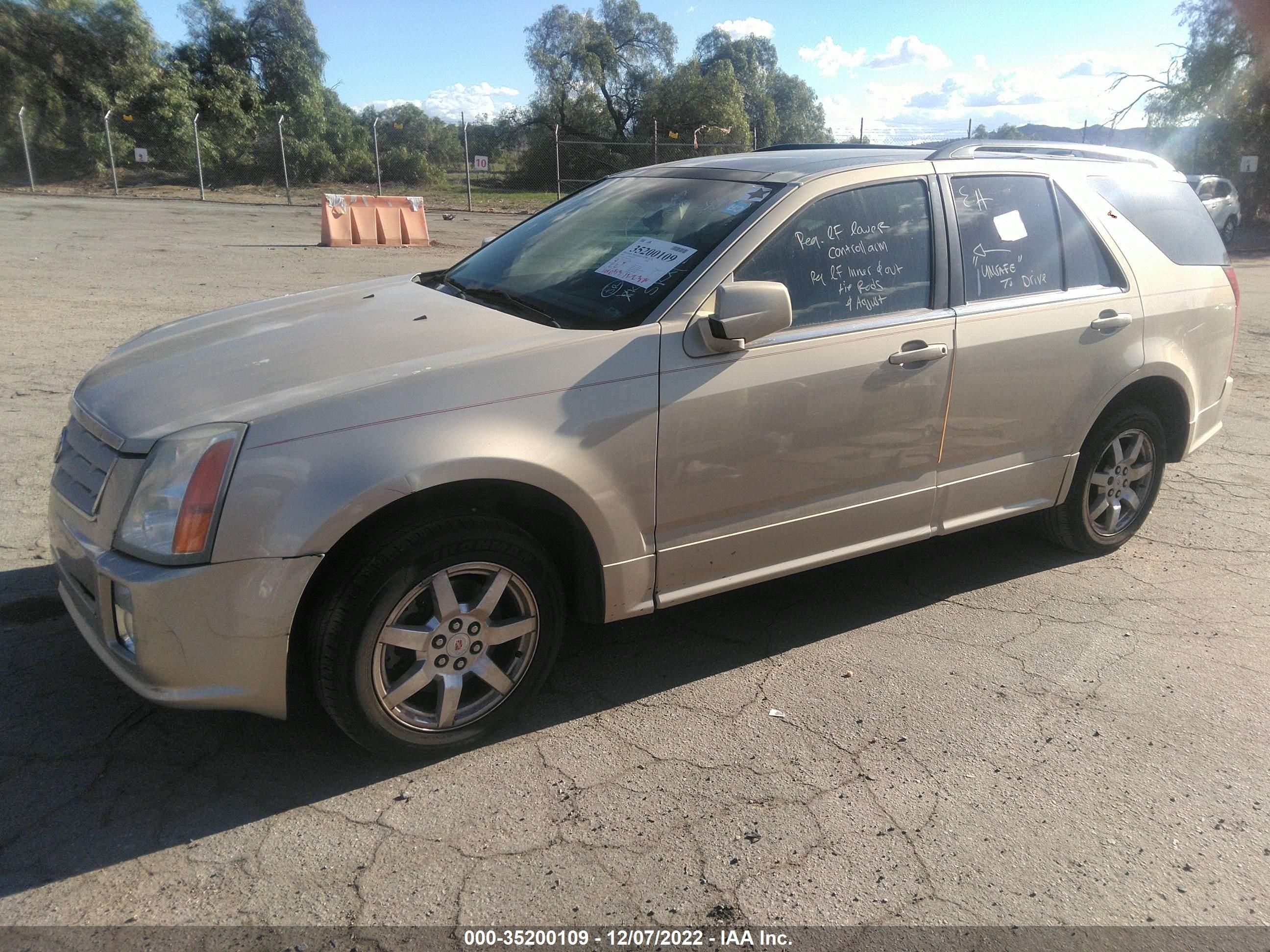 Photo 1 VIN: 1GYEE637590119561 - CADILLAC SRX 