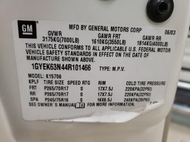 Photo 9 VIN: 1GYEK63N44R101466 - CADILLAC ESCALADE L 