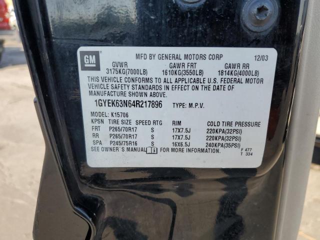 Photo 13 VIN: 1GYEK63N64R217896 - CADILLAC ESCALADE L 