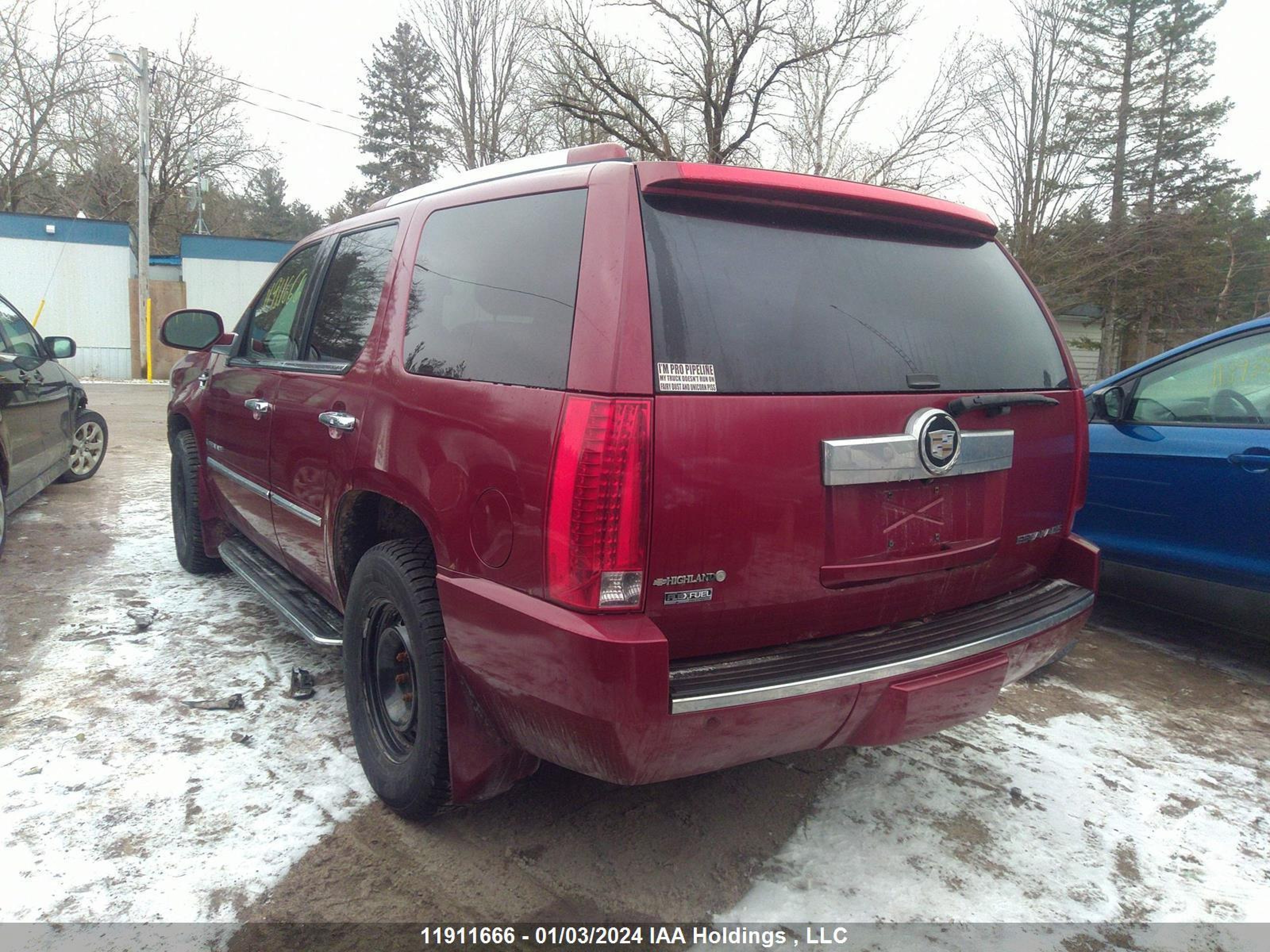 Photo 2 VIN: 1GYFK232X9R270899 - CADILLAC ESCALADE 