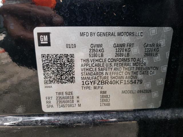 Photo 9 VIN: 1GYFZBR40KF155479 - CADILLAC XT4 