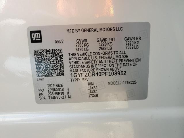 Photo 12 VIN: 1GYFZCR40PF108952 - CADILLAC XT4 