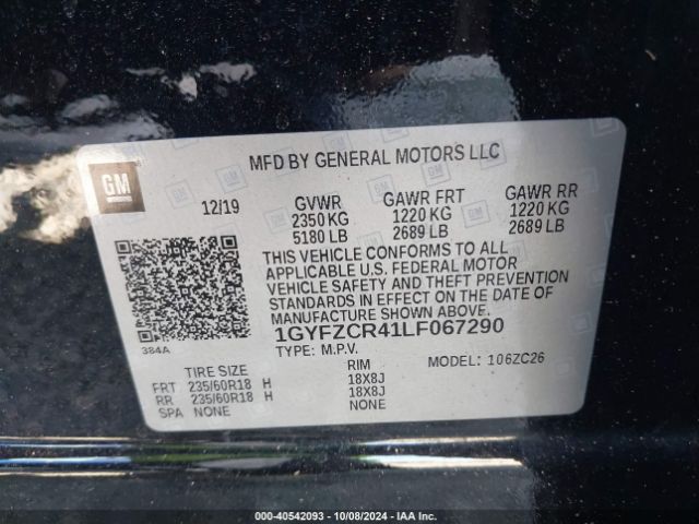 Photo 8 VIN: 1GYFZCR41LF067290 - CADILLAC XT4 