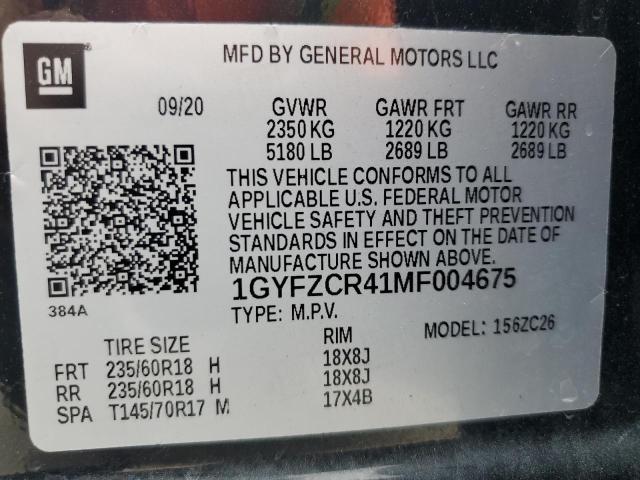 Photo 12 VIN: 1GYFZCR41MF004675 - CADILLAC XT4 PREMIU 