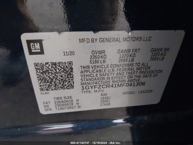 Photo 8 VIN: 1GYFZCR41MF041306 - CADILLAC XT4 