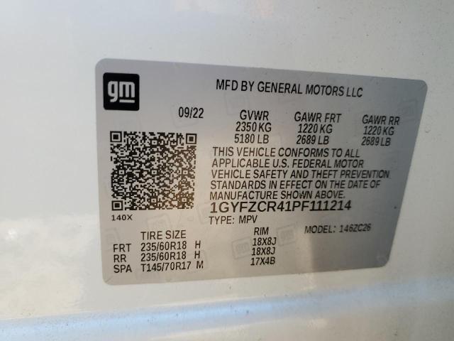 Photo 12 VIN: 1GYFZCR41PF111214 - CADILLAC XT4 PREMIU 