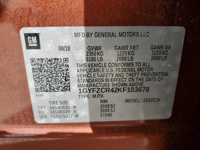 Photo 12 VIN: 1GYFZCR42KF103678 - CADILLAC XT4 